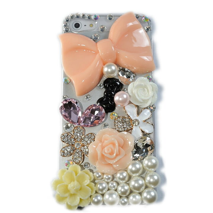 楽天市場】iPhoneSE iPhone5 ケース ラインストーン iphone5s  