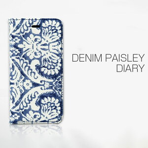 ZENUS Denim Paisley Diary �蒠 �P�[�XiPhone6 iPhone6S �P�[�X �f�j�� iphone6 �P�[�X �蒠�^ iPhone6S �蒠�^�P�[�X �A�C�t�H��6 �X�}�z �J�o�[ �蒠 �t���b�v �j�O�C���e���A �j�O �y�C�Y���[ �|�P�b�g