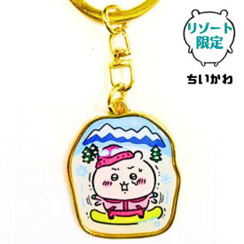 リゾート限定 ちいかわ 「ちいかわ スノボー」 ダイカットキーホルダー