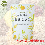 ヤング式 腸もみ なまこっこ 1kg 生穀物粉 1000g 非加熱 穀物粉 生穀菜食 腸活 国産原料 国内製造 保存料…