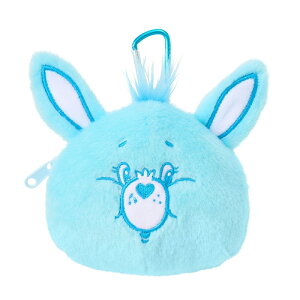 Care Bears ケアベア カラビナ付きぬいぐるみファスナーポーチ スウィフトハートラビット