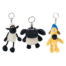 ニキ NICI ぬいぐるみキーリング ひつじのショーン