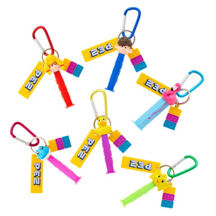楽天市場】PEZ ペッツ カラビナキーリング : プラザ オンライン楽天市場店
