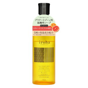 iroha イロハ インティメートウォッシュ (フォームタイプ) スウィートシトラスの香り