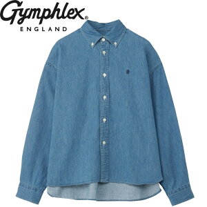 Gymphlex �W���t���b�N�X �{�^���_�E���V���c BLEACH BLUE