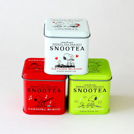スヌーピー PEANUTS SNOOTEA スヌーティ 紅茶缶