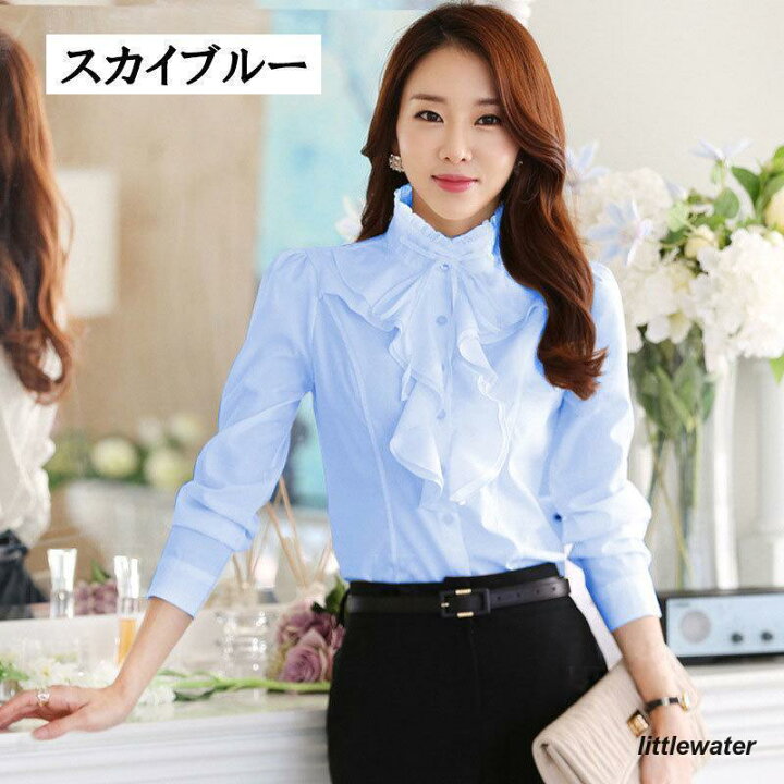 楽天市場】【期間限定10％OFF】ブラウス 長袖 レディース 女性 