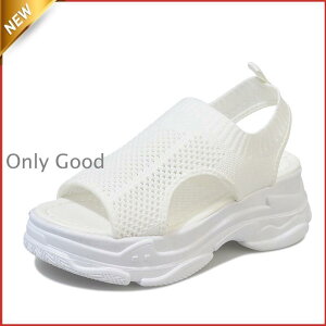 【期間限定、ポイント10倍!】サンダル レディース スポーツサンダル ビーチサンダル サマー 夏新作 厚底 スニーカーサンダル 履きやすい メッシュ カジュアル シューズ
