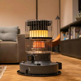 TOYOTOMI トヨトミ ラウンドダブルクリーン 対流型石油ストーブ KR-47A(H) グレー