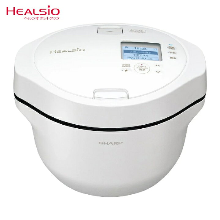 楽天市場】SHARP シャープ ヘルシオ ホットクック KN-HW24H-W  
