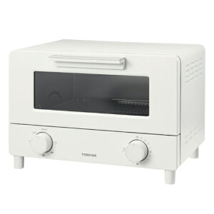 TOSHIBA ���� �I�[�u���g�[�X�^�[ HTR-W5 (K) (W) �u���b�N �~���L�[�z���C�g