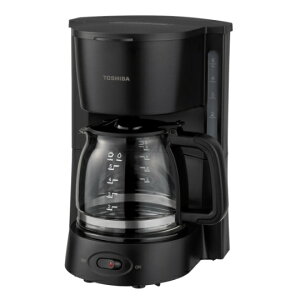 TOSHIBA 東芝 コーヒーメーカー HCD-5B(K) ブラック