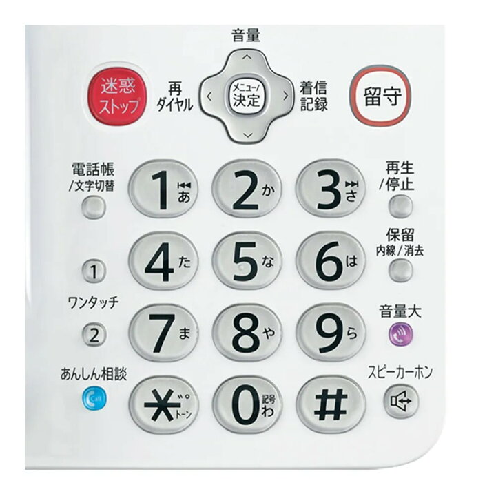 楽天市場】SHARP シャープ デジタルコードレス電話機 てもたん子機1台 