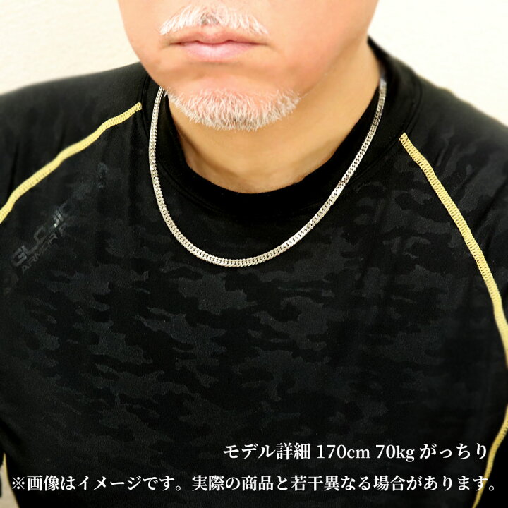 楽天市場】喜平 ネックレス プラチナ チェーン メンズ キヘイ 6面 
