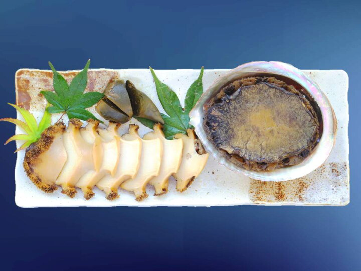 あわび 煮貝 60g 肝付 鮑 あわびの煮貝 かいや 黒鮑 アワビ 木箱入り 贈答品 グルメ ギフト お取り寄せ 挨拶 甲州名産 山梨県 チルド PLEJOUR 誕生石ジュエリー専門店