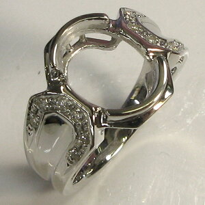 18金製・リング・リフォーム用・空枠・シンプル・指輪