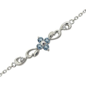 プラチナ ブレスレット 誕生石 レディース Pt900 天然石 選べる誕生石 花 アラベスク 唐草 フラワーモチーフ フォーマル対応 工房直販 ギフト