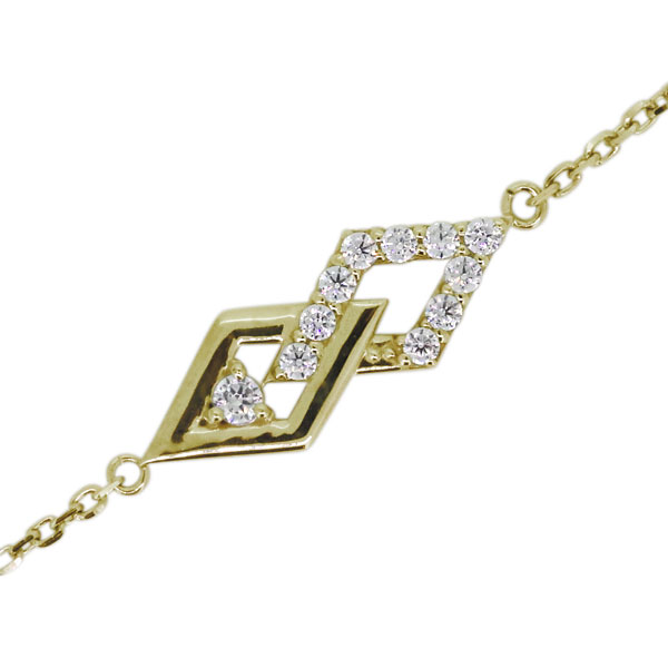 送料無料 レディース アンクレット ダイヤモンド ブレスレット 最適な価格 18金 クリスマス 世界的に K18 プレゼント