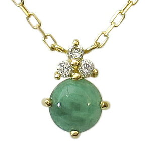 翡翠 ネックレス K18 ゴールド レディース 18k シンプル おしゃれ 5月誕生石 ヒスイ 18金 翡翠ネックレス ジュエリー 女性用 ペンダント