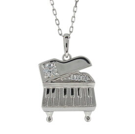 ダイヤモンド ピアノ ネックレス レディース プラチナ ペンダント 鍵盤 プレゼント 母の日 2023