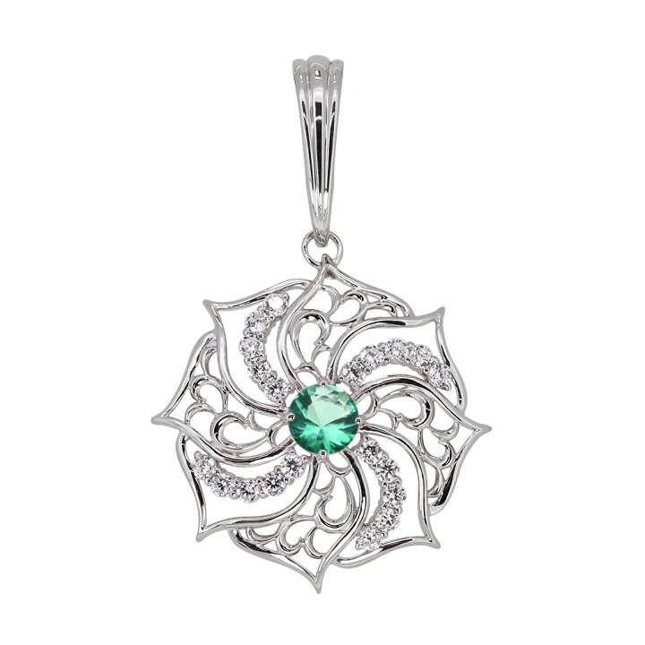 楽天市場】プラチナ ペンダントトップ エメラルド メンズ 喜平 100g用  