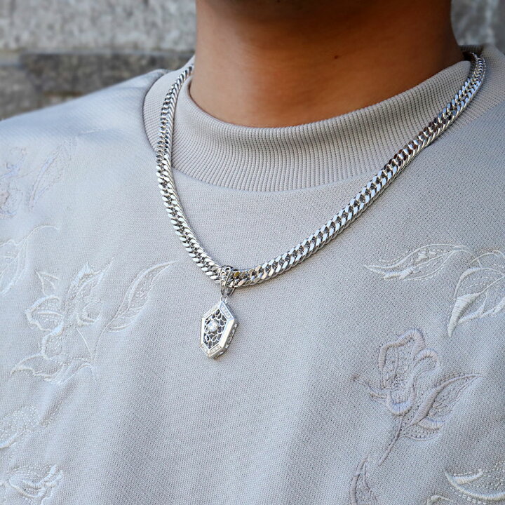 楽天市場】プラチナ ネックレス メンズ ダイヤモンド 4月誕生石 