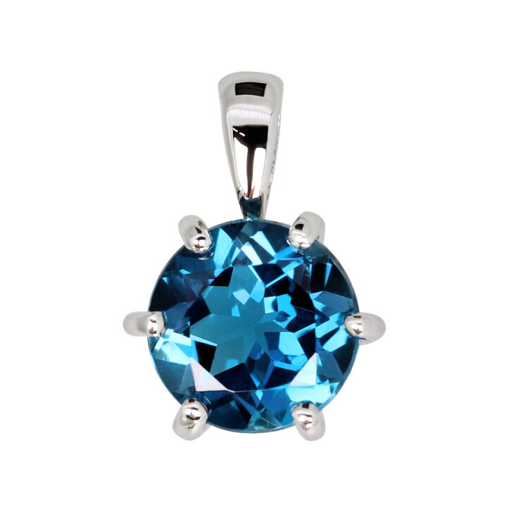 楽天市場】ロンドンブルートパーズ ペンダントトップ プラチナ  