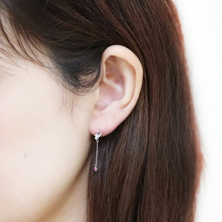 楽天市場】【最大50％OFFsale】4日20時〜 レディースピアス ピンク 