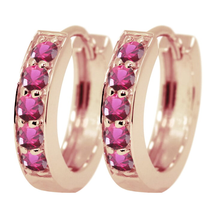 楽天市場】ピアス フープ 小さめ レディース 18k 18金 ゴールド 中折れ  