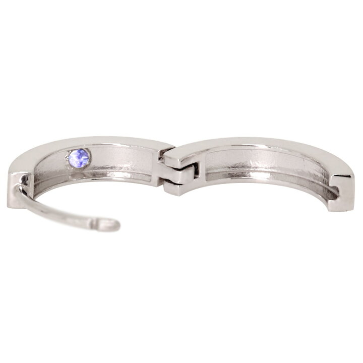 楽天市場】ピアス メンズ リング フープピアス 片耳 中折れ 18金 18k ゴールド 彫り タンザナイト 誕生石 12月 : PLEJOUR- プレジュール-