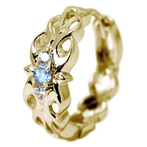 ピアス メンズ ブルートパーズ フープピアス 10k 10金 クロス フレイム 炎 片耳用 11月誕生石 トライバル かっこいい