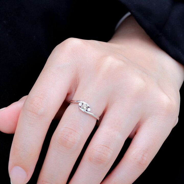 誕生石 プラチナ ダイヤモンドリング 婚約指輪 安かろ エンゲージ 