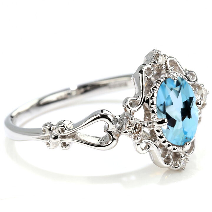 楽天市場】【最大50％OFFsale】4日20時〜 プラチナ リング アクア 