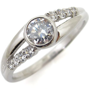 60％以上節約ダイヤモンド リング 大粒 10金 指輪