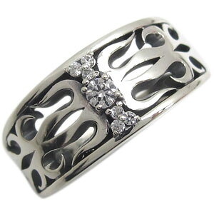 シルバーリング メンズ 指輪 太め 唐草 リング 誕生石 選べる トライバル メンズリング アラベスク sv925 男性 プレゼント 大人 ギフト 父の日