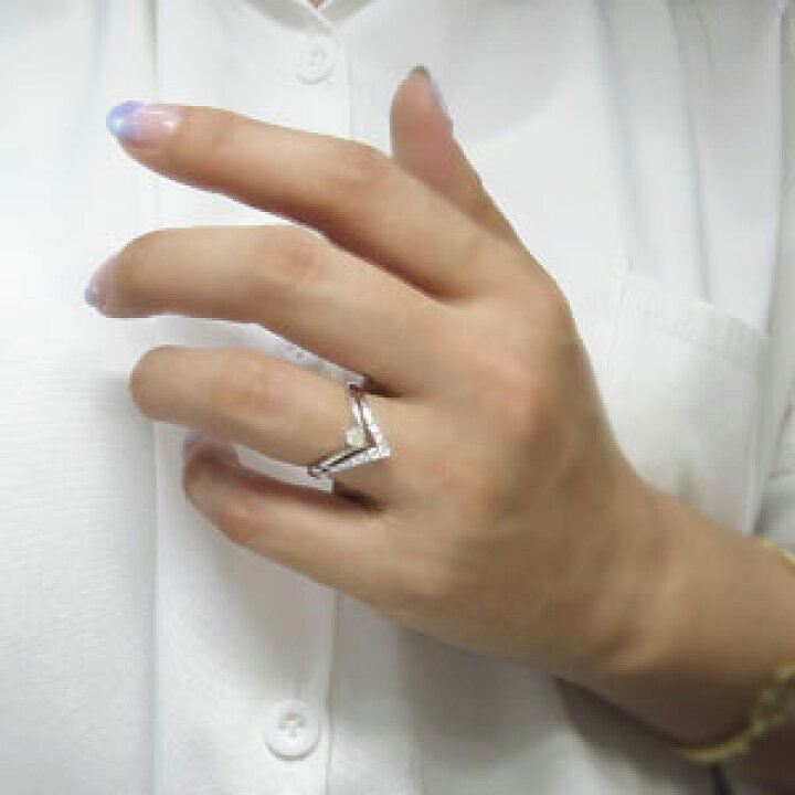 楽天市場】婚約指輪 オパール エンゲージリング V字 エンゲージリング 