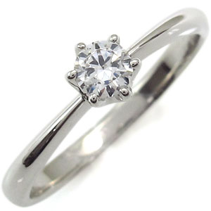 ダイヤモンドリング・婚約指輪・約0.30ct・ダイヤ・k18・エンゲージリング・18金・一粒