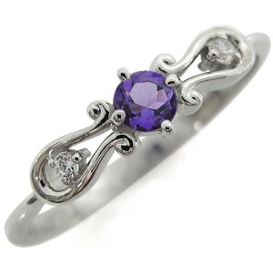 指輪 アメジスト 馬蹄 ホースシュー レディースリング sv 母の日 2024