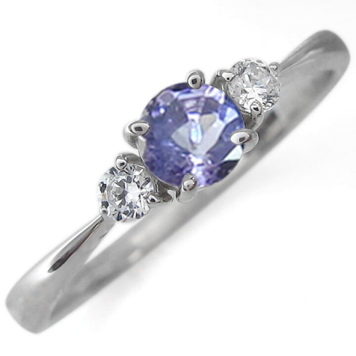 楽天市場】婚約指輪 誕生石 タンザナイト リング 12月 レディース 指輪  