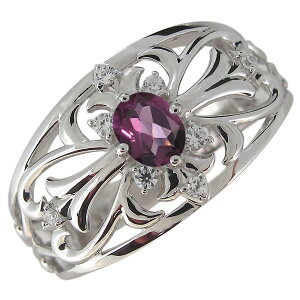 指輪・メンズ・シルバー・クロス・ロードライトガーネット・彼氏・20代・30代・40代・プレゼント 父の日 2024