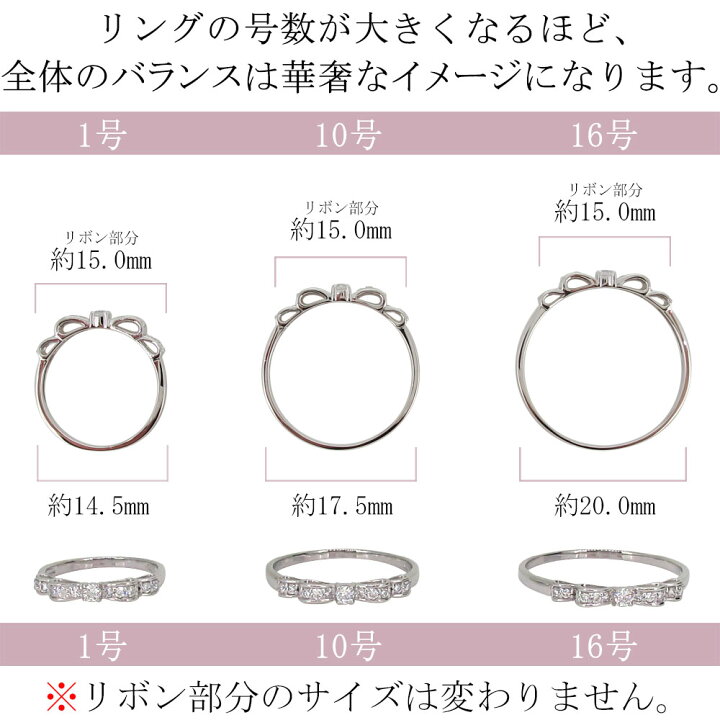 楽天市場】リボン リング ピンクトルマリン 指輪 ピンキーリング 普段 