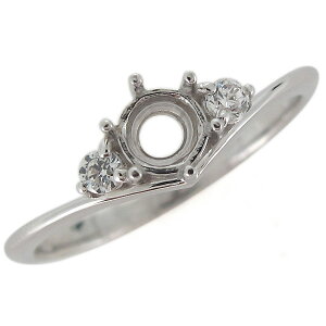 リフォーム セミオーダー用 指輪 空枠 K10 ゴールド Vライン リング