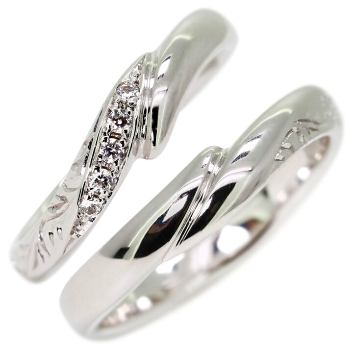 楽天市場】結婚指輪 ペア カップル 2個セット シルバー925 指輪 リング  