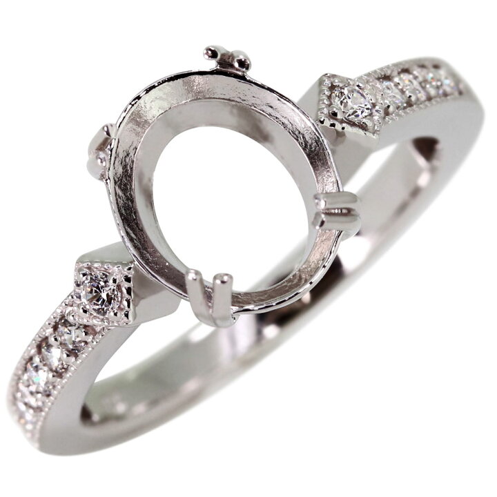 楽天市場】指輪 セミオーダー リング リフォーム 枠 プラチナ 18金 10  