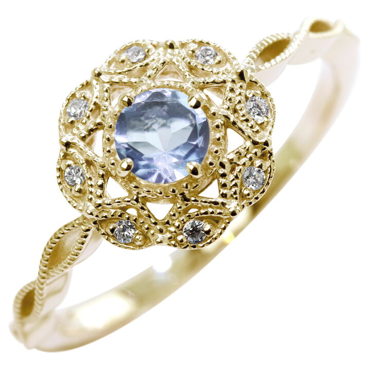 楽天市場】【最大50％OFFsale】10日迄 リング レディース アクアマリン 