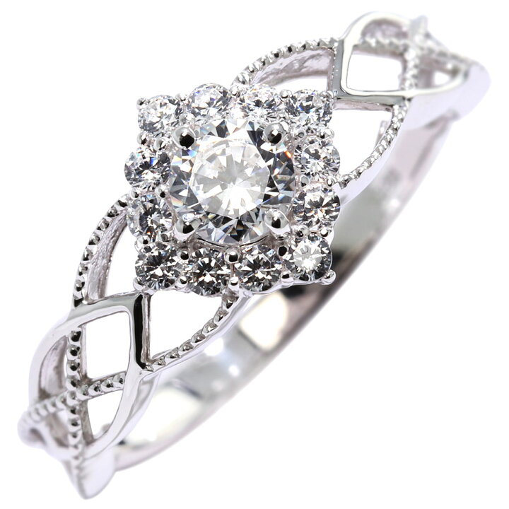 楽天市場】プラチナ 指輪 エンゲージリング ダイヤモンド 0.25ct 