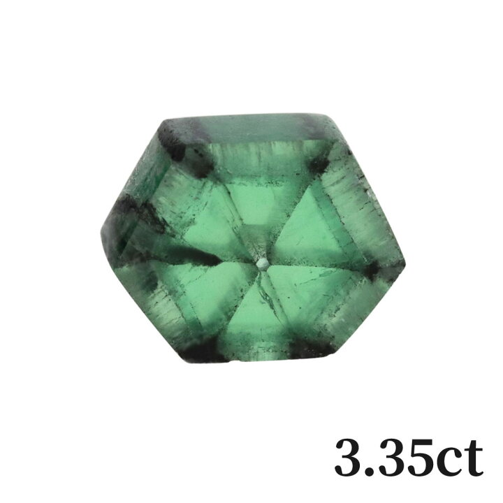 楽天市場】トラピッチェ エメラルド 3.35ct トラピッチェエメラルド 