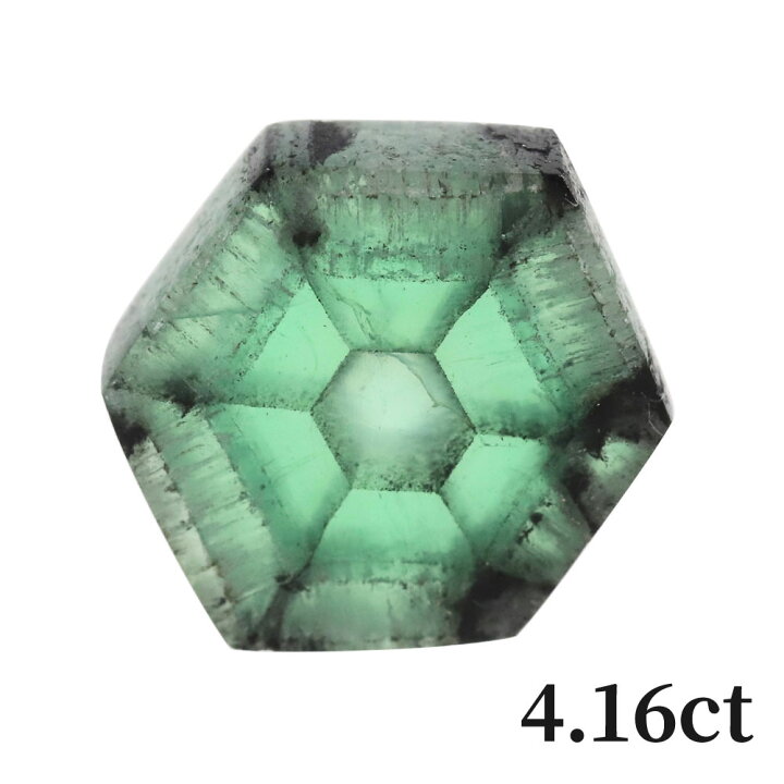 楽天市場】トラピッチェ エメラルド 4.16ct トラピッチェエメラルド  