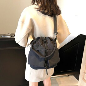 ドロストバッグ ショルダーバッグ 2way 3way 巾着 バッグ レディース ハンドバッグ リュック 小さめ ナイロン シンプル 通勤 軽量 旅行 ミニ バック かわいい おしゃれ 可愛い 肩掛けバッグ きれいめ 斜めがけ 軽い トレンド