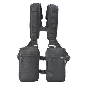 【7/20限定全品15％offクーポン】【SALE：14％OFF】ボディバッグ ボディバック ボディーバッグ バッグ デバイス 斜めがけバッグ メンズ ボディショルダーバッグ ベスト型 おしゃれ かっこいい 個性的